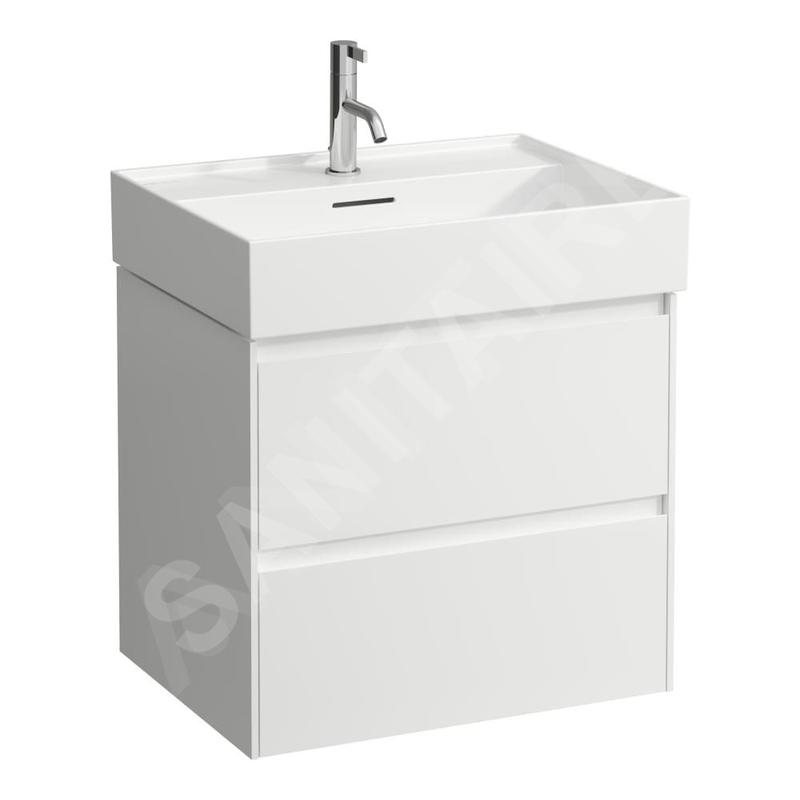 Laufen Lani - Meuble-vasque, 58x44x52 cm, 2 tiroirs, blanc mat H4035321122601 Laufen Lani - Meuble-vasque, 58x44x52 cm, 2 tiroirs, blanc mat H4035321122601