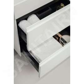 Laufen Lani - Meuble-vasque, 58x44x52 cm, 2 tiroirs, blanc mat H4035321122601