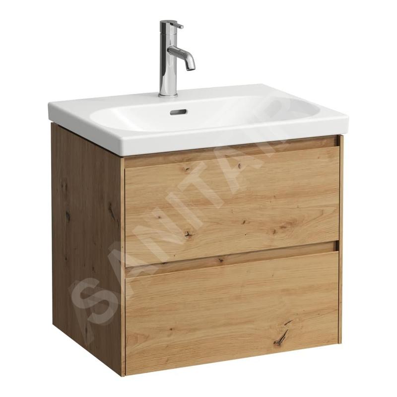 Laufen Lani - Meuble-vasque, 58x44x52 cm, 2 tiroirs, chêne H4035321122671 Laufen Lani - Meuble-vasque, 58x44x52 cm, 2 tiroirs, chêne H4035321122671