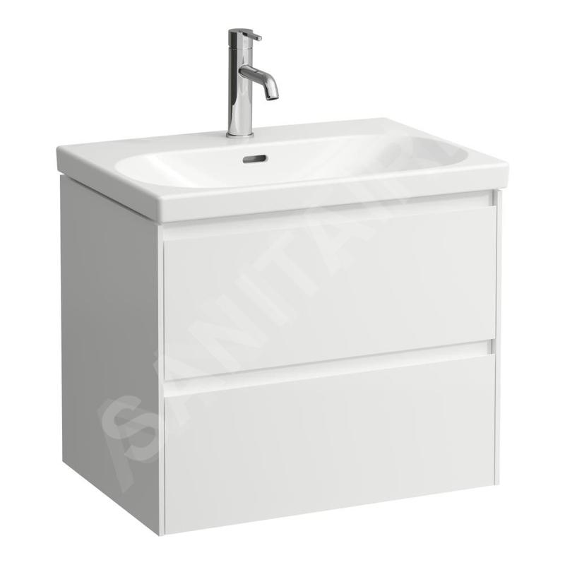 Laufen Lani - Meuble-vasque, 64x44x52 cm, 2 tiroirs, blanc mat H4035421122601 Laufen Lani - Meuble-vasque, 64x44x52 cm, 2 tiroirs, blanc mat H4035421122601