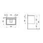 Laufen Lani - Meuble-vasque, 64x44x52 cm, 2 tiroirs, blanc mat H4035421122601 Laufen Lani - Meuble-vasque, 64x44x52 cm, 2 tiroirs, blanc mat H4035421122601