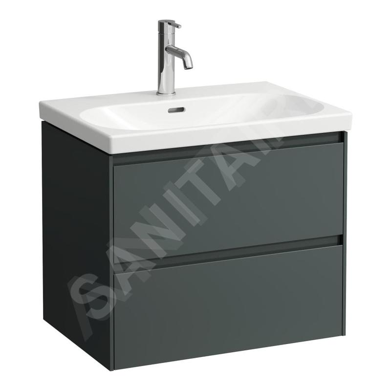 Laufen Lani - Meuble-vasque, 64x44x52 cm, 2 tiroirs, gris H4035421122661 Laufen Lani - Meuble-vasque, 64x44x52 cm, 2 tiroirs, gris H4035421122661