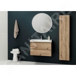Laufen Lani - Meuble-vasque, 79x44x52 cm, 2 tiroirs, chêne H4035521122671