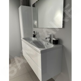 Laufen Lani - Meuble-vasque, 118x45x52 cm, 4 tiroirs, blanc mat H4035741122601