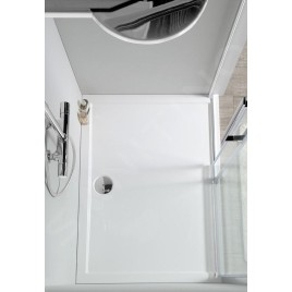 Polysan Karia - Receveur de douche 1100x900 mm, blanc 59111