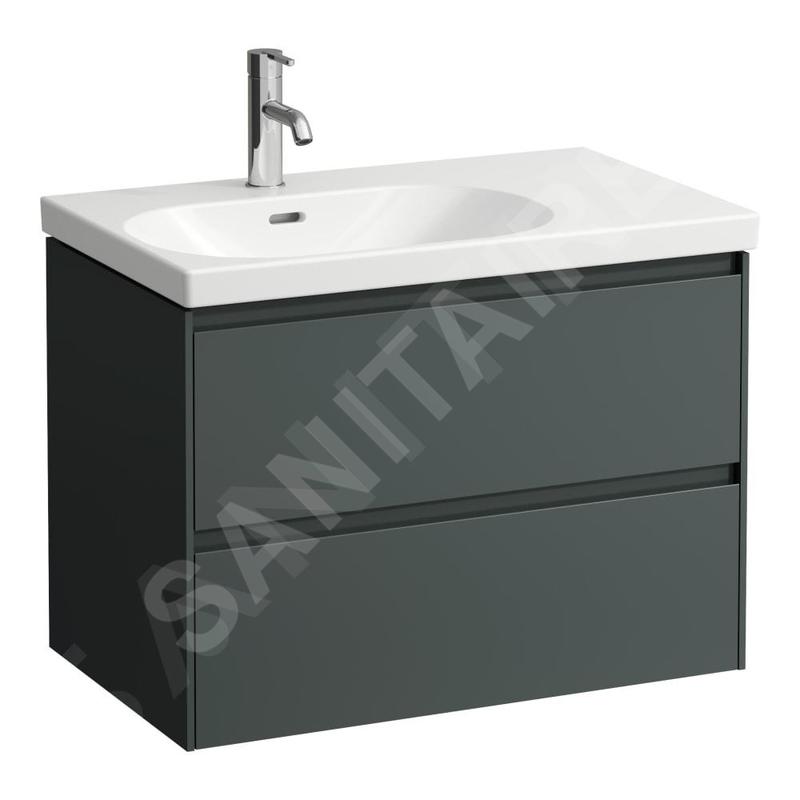 Laufen Lani - Meuble-vasque, 74x45x52 cm, 2 tiroirs, gris H4035921122661 Laufen Lani - Meuble-vasque, 74x45x52 cm, 2 tiroirs, gris H4035921122661