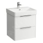 Laufen Base - Meuble-lavabo, 52x52x44 cm, 2 tiroirs, blanc mat H4021721102601 Laufen Base - Meuble-lavabo, 52x52x44 cm, 2 tiroirs, blanc mat H4021721102601