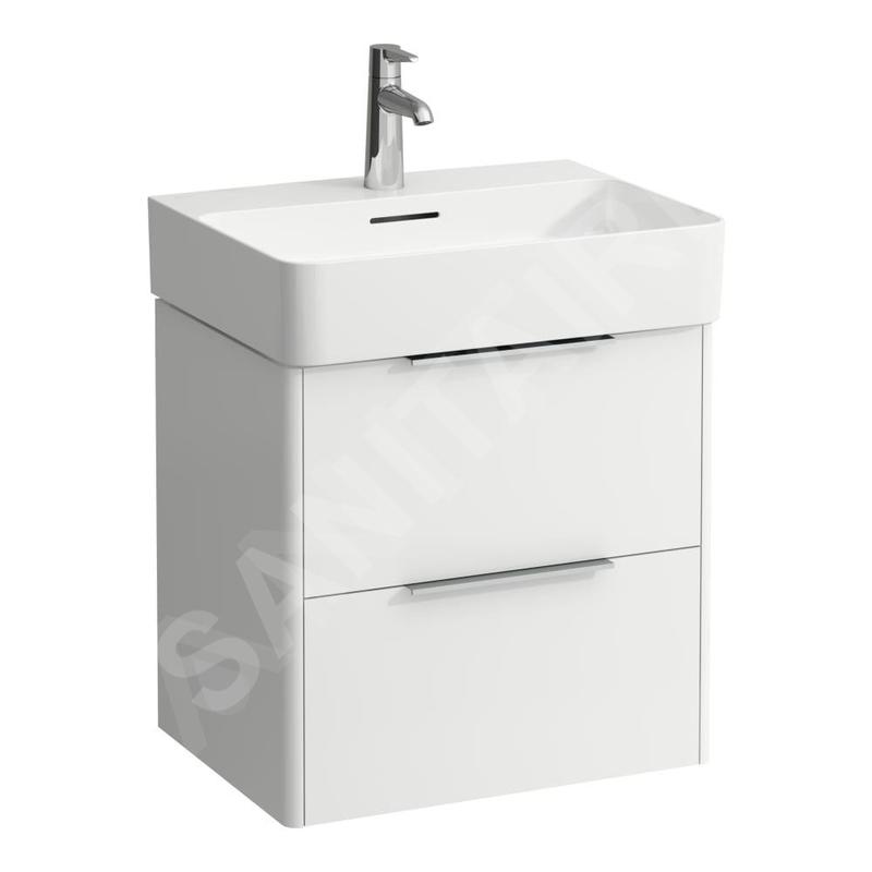 Laufen Base - Meuble-lavabo, 52x53x39 cm, 2 tiroirs, blanc mat H4021921102601 Laufen Base - Meuble-lavabo, 52x53x39 cm, 2 tiroirs, blanc mat H4021921102601