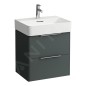 Laufen Base - Meuble-lavabo, 52x53x39 cm, 2 tiroirs, gris H4021921102661 Laufen Base - Meuble-lavabo, 52x53x39 cm, 2 tiroirs, gris H4021921102661