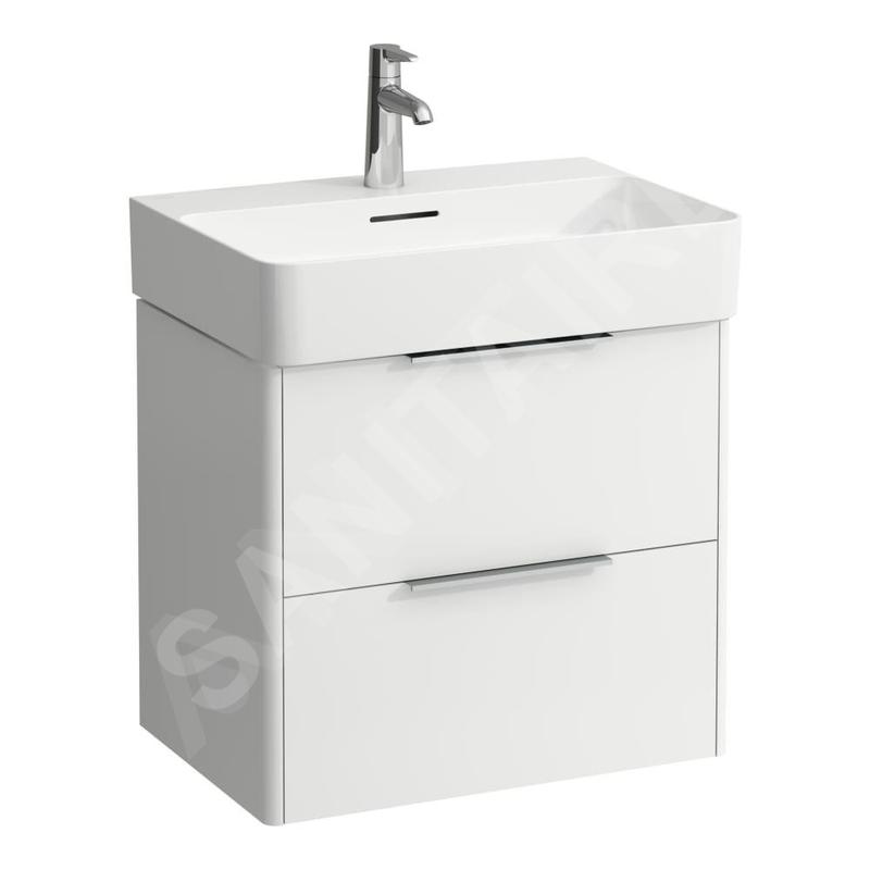 Laufen Base - Meuble-lavabo, 52x58x39 cm, 2 tiroirs, blanc mat H4022521102601 Laufen Base - Meuble-lavabo, 52x58x39 cm, 2 tiroirs, blanc mat H4022521102601
