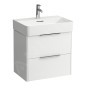 Laufen Base - Meuble-lavabo, 52x58x39 cm, 2 tiroirs, blanc mat H4022521102601 Laufen Base - Meuble-lavabo, 52x58x39 cm, 2 tiroirs, blanc mat H4022521102601