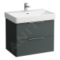 Laufen Base - Meuble-lavabo, 52x67x44 cm, 2 tiroirs, gris H4023321102661 Laufen Base - Meuble-lavabo, 52x67x44 cm, 2 tiroirs, gris H4023321102661