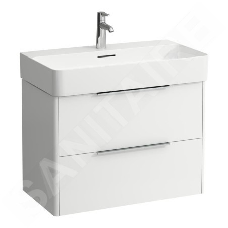 Laufen Base - Meuble-lavabo, 52x73x39 cm, 2 tiroirs, blanc mat H4023521102601