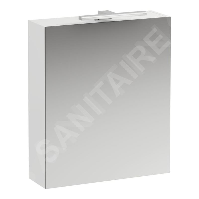 Laufen Base - Armoire miroir avec éclairage LED, 70x60x19 cm, 1 portes, charnières à gauche, blanc mat H4027511102601 Laufen Base - Armoire miroir avec éclairage LED, 70x60x19 cm, 1 portes, charnières à gauche, blanc mat H4027511102601
