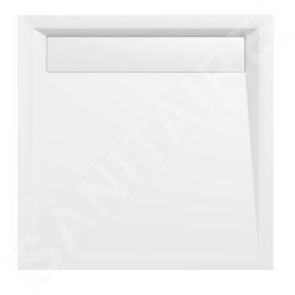 Polysan Receveurs de douche - Receveur de douche Arena, 900x900x40 mm, avec cache siphon, blanc 71601
