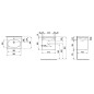 Laufen Lani for Lua - Meuble avec lavabo, 51x57x44 cm, 2 tiroirs, chêne H8600832671041 Laufen Lani for Lua - Meuble avec lavabo, 51x57x44 cm, 2 tiroirs, chêne H8600832671041