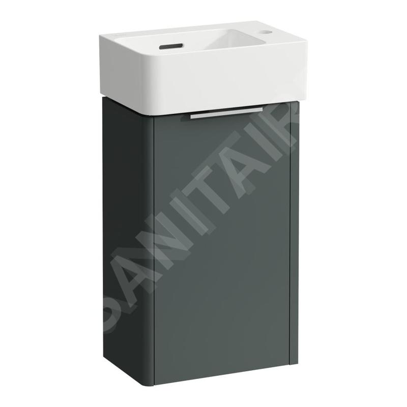 Laufen VAL - Meuble avec lave-mains, 52x32x20 cm, 1 porte, charnières à droite, gris H8622802661061 Laufen VAL - Meuble avec lave-mains, 52x32x20 cm, 1 porte, charnières à droite, gris H8622802661061
