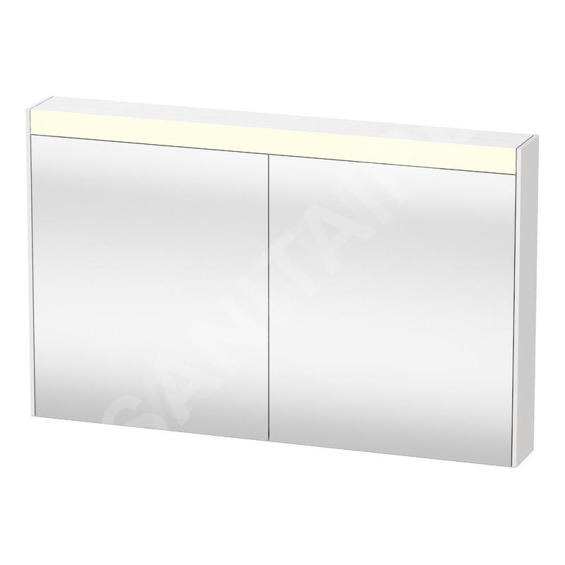 Duravit Brioso - Armoire de toilette 760x1020x148 mm, 2 portes, blanc brillant BR7103022221000 Duravit Brioso - Armoire de toilette 760x1020x148 mm, 2 portes, blanc brillant BR7103022221000