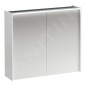 Laufen Lani - Armoire miroir avec éclairage LED, 71x82x21 cm, 2 portes, blanc mat H4037621122601 Laufen Lani - Armoire miroir avec éclairage LED, 71x82x21 cm, 2 portes, blanc mat H4037621122601