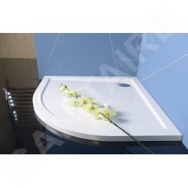Polysan Receveurs de douche - Receveur de douche SERA, 800x800 mm, R550, blanc 40511