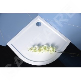 Polysan Receveurs de douche - Receveur de douche SERA, 800x800 mm, R550, blanc 40511