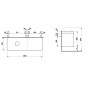 Laufen Lani - Meuble sous-lavabo, 58x137x49 cm, 4 tiroirs, découpe à gauche, gris/blanc H4045821122661 Laufen Lani - Meuble sous-lavabo, 58x137x49 cm, 4 tiroirs, découpe à gauche, gris/blanc H4045821122661