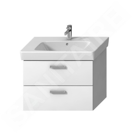 Jika Lyra plus - Meuble pour lavabo 74x55x42 cm, blanc H40J3864023001