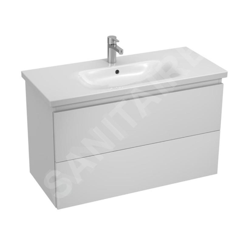 Jika Mio-N - Meuble pour lavabo 96x59x45 cm, blanc H40J7174015001