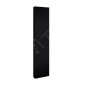 Jika Pure - Armoire haute 180x40x13 cm, 2 portes G/D, noir mat H43J2352303531