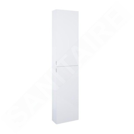 Jika Pure - Armoire haute 180x40x13 cm, 2 portes G/D, blanc H43J2352305001