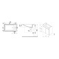 Jika Cube - Meuble avec lavabo 61x34x61 cm, frêne H4536311765141 Jika Cube - Meuble avec lavabo 61x34x61 cm, frêne H4536311765141