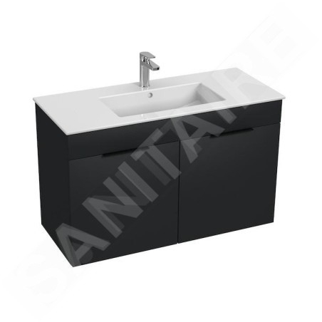Jika Cube - Meuble avec lavabo 100x43x61 cm, anthracite mat H4536511763521