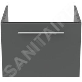 Ideal Standard i.Life B - Meuble vasque 60x44x51 cm, 1 tiroirs, quartz gris mat T5269NG