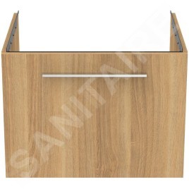 Ideal Standard i.Life B - Meuble lavabo, 60x44x51 cm, 1 tiroir, chêne T5269NX