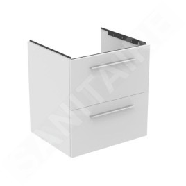 Ideal Standard i.Life B - Meuble vasque, 60x63x51 cm, 2 tiroirs, blanc mat T5270DU