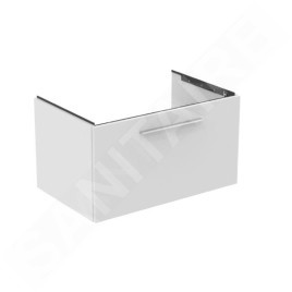 Ideal Standard i.Life B - Meuble-vasque, 80x44x51 mm, 1 tiroir, blanc mat T5271DU
