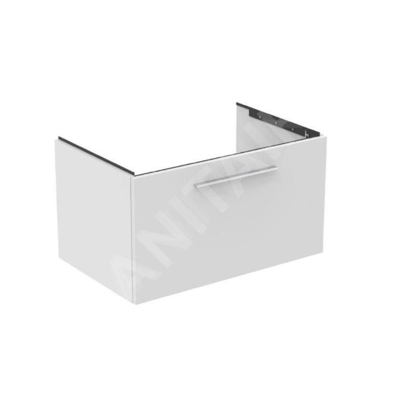 Ideal Standard i.Life B - Meuble-vasque, 80x44x51 mm, 1 tiroir, blanc mat T5271DU Ideal Standard i.Life B - Meuble-vasque, 80x44x51 mm, 1 tiroir, blanc mat T5271DU