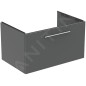 Ideal Standard i.Life B - Meuble vasque 80x44x51 cm, 1 tiroirs, quartz gris mat T5271NG Ideal Standard i.Life B - Meuble vasque 80x44x51 cm, 1 tiroirs, quartz gris mat T5271NG