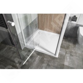 Aqualine Amico - Porte de douche 740-820x1850 mm, verre clair G70