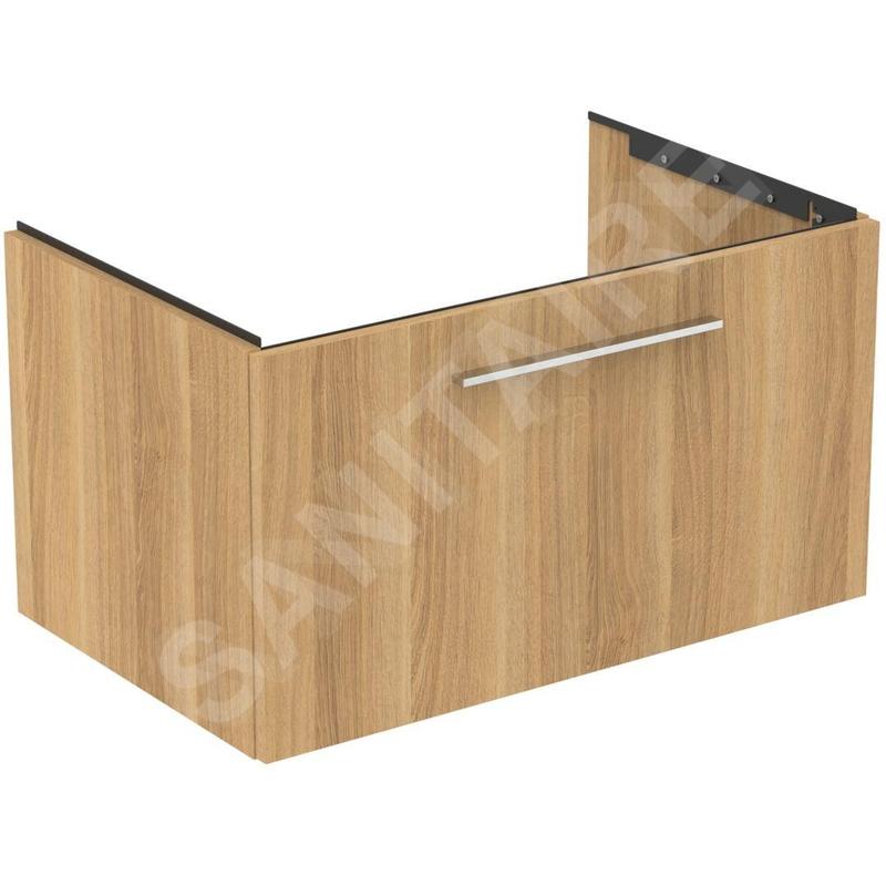 Ideal Standard i.Life B - Meuble lavabo 80x44x51 cm, 1 tiroir, chêne T5271NX Ideal Standard i.Life B - Meuble lavabo 80x44x51 cm, 1 tiroir, chêne T5271NX