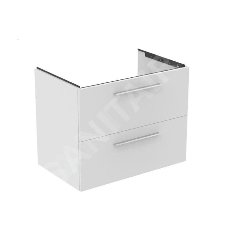 Ideal Standard i.Life B - Meuble vasque, 80x63x51 cm, 2 tiroirs, blanc mat T5272DU Ideal Standard i.Life B - Meuble vasque, 80x63x51 cm, 2 tiroirs, blanc mat T5272DU