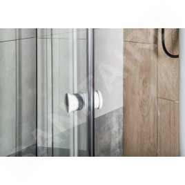 Aqualine Amico - Porte de douche 740-820x1850 mm, verre clair G70