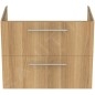 Ideal Standard i.Life B - Meuble lavabo 80x63x51 cm, 2 tiroirs, chêne T5272NX Ideal Standard i.Life B - Meuble lavabo 80x63x51 cm, 2 tiroirs, chêne T5272NX