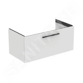 Ideal Standard i.Life B - Meuble-vasque, 100x44x51 mm, 1 tiroir, blanc mat T5275DU