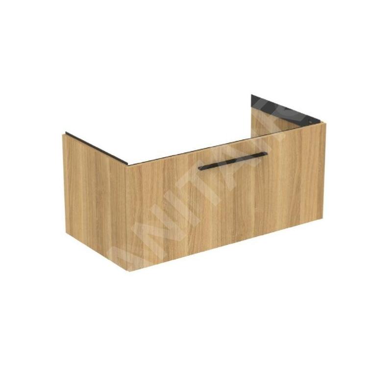 Ideal Standard i.Life B - Meuble lavabo 100x44x51 cm, 1 tiroir, chêne T5275NX Ideal Standard i.Life B - Meuble lavabo 100x44x51 cm, 1 tiroir, chêne T5275NX