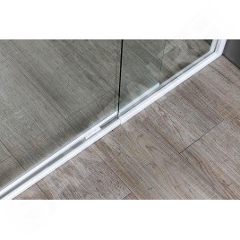 Aqualine Amico - Porte de douche 740-820x1850 mm, verre clair G70