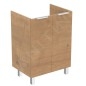 Ideal Standard Eurovit - Meuble-lavabo, 84x60x44 cm, 2 porte, charnières G/D, chêne R0258Y8 Ideal Standard Eurovit - Meuble-lavabo, 84x60x44 cm, 2 porte, charnières G/D, chêne R0258Y8