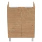 Ideal Standard Eurovit - Meuble-lavabo, 84x60x44 cm, 2 porte, charnières G/D, chêne R0258Y8 Ideal Standard Eurovit - Meuble-lavabo, 84x60x44 cm, 2 porte, charnières G/D, chêne R0258Y8