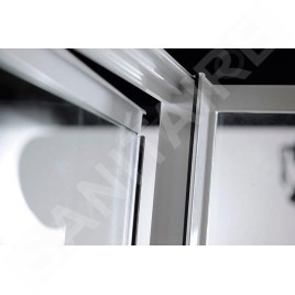 Aqualine Amico - Porte de douche 740-820x1850 mm, verre clair G70