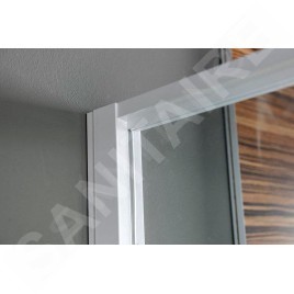 Aqualine Amico - Porte de douche 740-820x1850 mm, verre clair G70